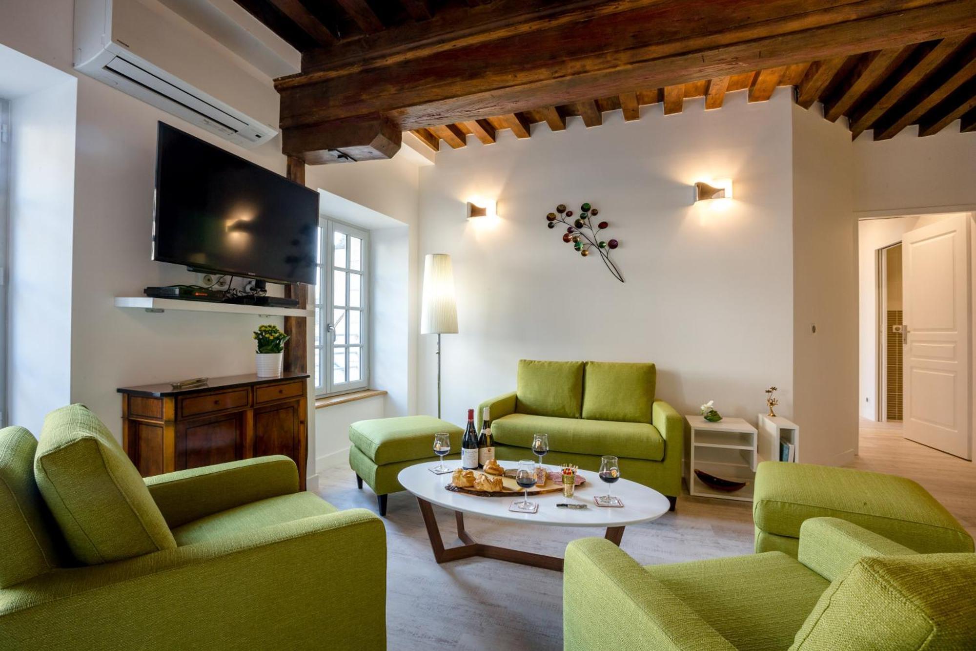 Residence Beaune Sweet Home, 4 Appartements D'Exception Avec Parking Inclus Camera foto